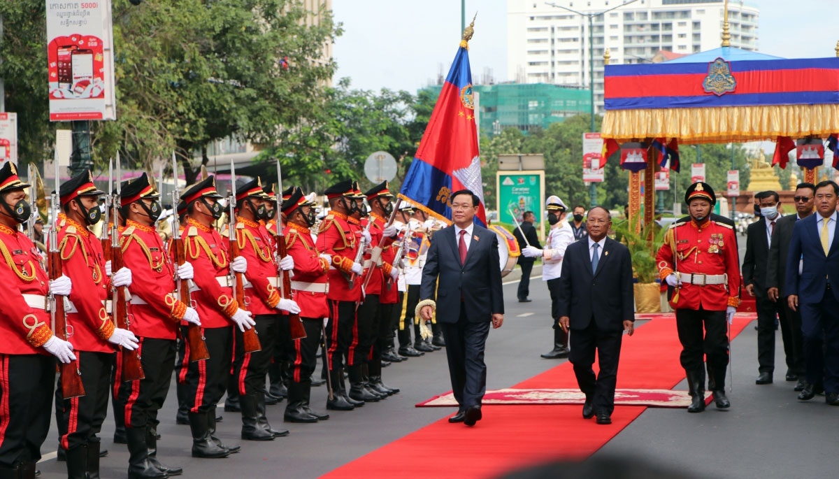 Toàn cảnh chuyến thăm chính thức Vương quốc Campuchia của Chủ tịch Quốc hội