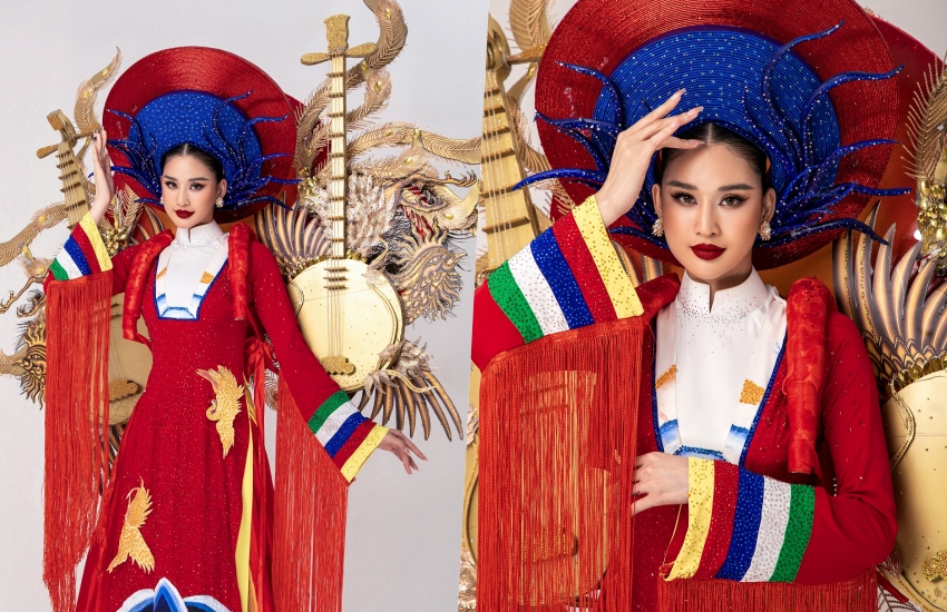 Á hậu Nguyễn Nga tiết lộ trang phục dân tộc dự thi Hoa hậu Du lịch Quốc tế 2022