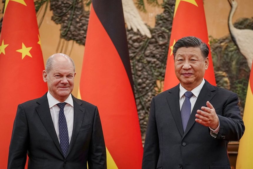 Đức-Trung Quốc thúc đẩy hợp tác, tìm kiếm hiểu biết chung về các vấn đề quốc tế