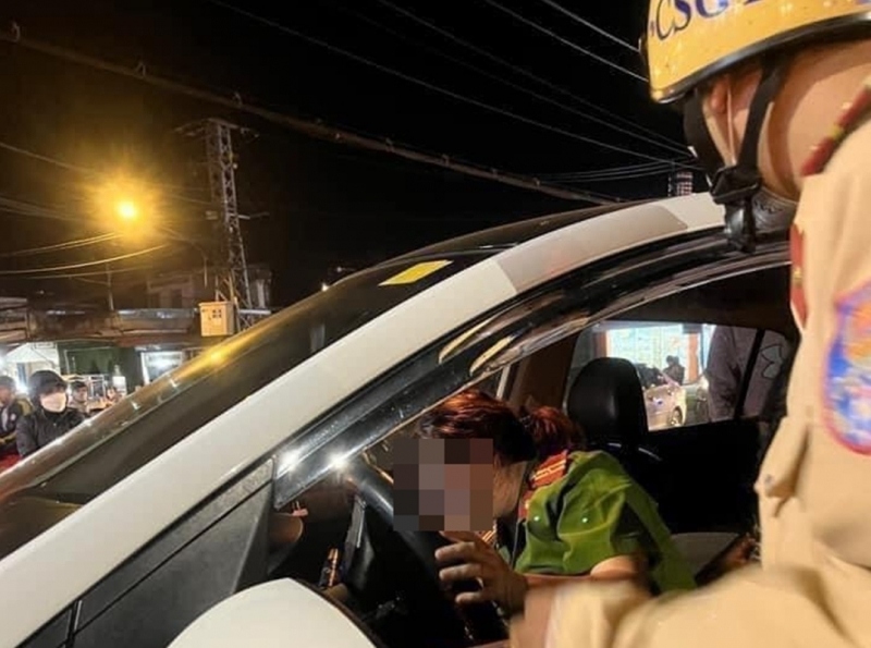Nữ thiếu tá say xỉn gây tai nạn giao thông ở Gia Lai bị phạt 46 triệu đồng