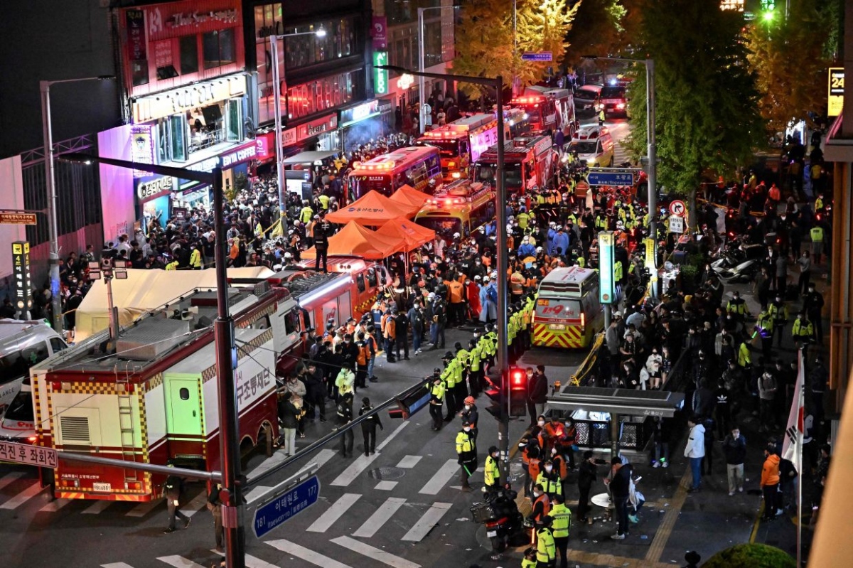 Cảnh sát Hàn Quốc thừa nhận thiếu sót trong thảm kịch giẫm đạp ở Itaewon
