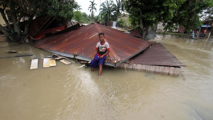 Hàng chục nghìn người phải sơ tán vì lũ lụt tại Indonesia