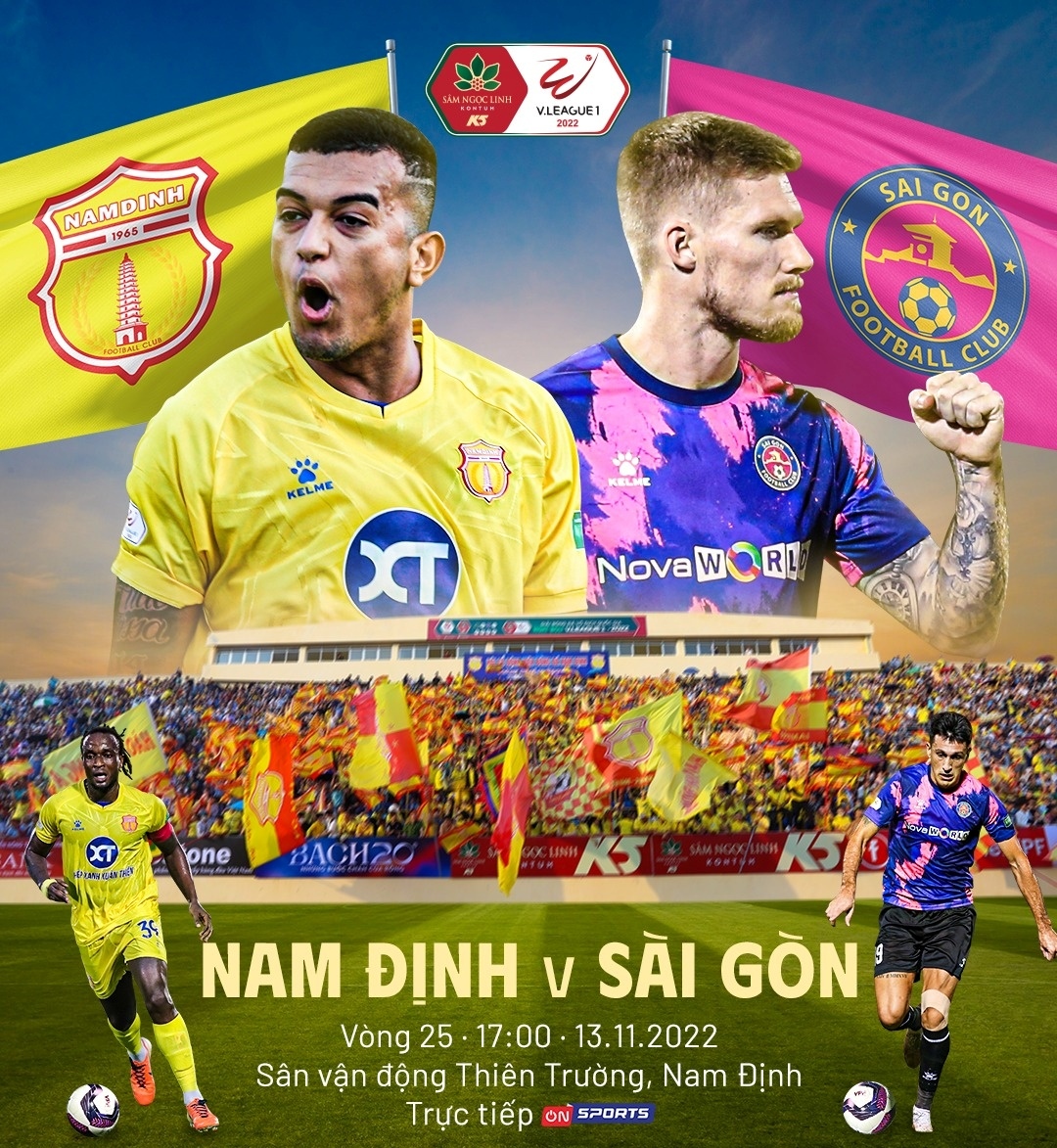 Nam Định - Sài Gòn FC: Chạy trốn tử thần