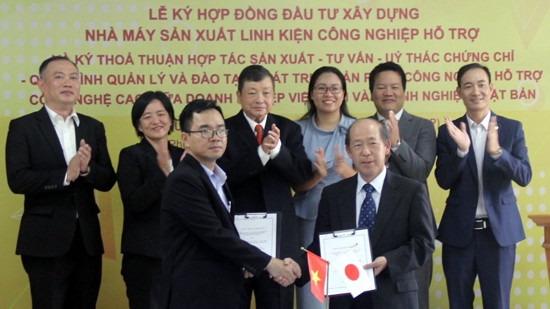 Hà Nội hợp tác với doanh nghiệp Nhật Bản phát triển công nghiệp hỗ trợ