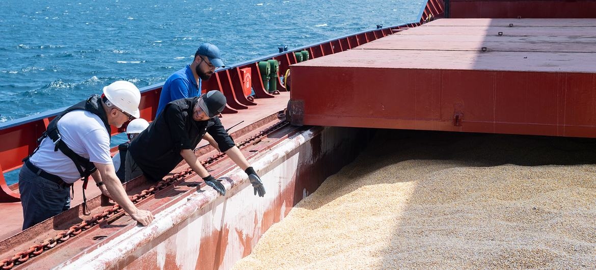 Liên Hợp Quốc ủng hộ gia hạn thỏa thuận xuất khẩu ngũ cốc qua Biển Đen
