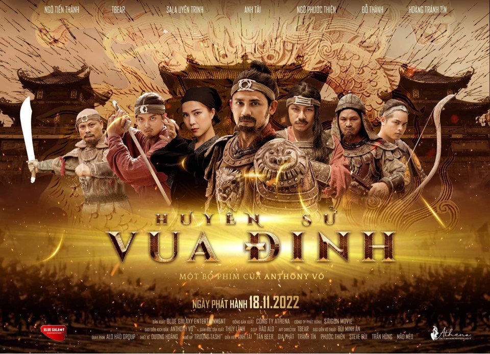 "Huyền sử Vua Đinh" - thước phim hào hùng về một thời kỳ lịch sử của dân tộc