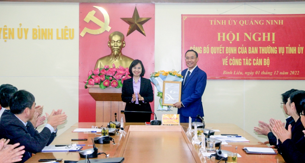 Ông Dương Mạnh Cường làm Chánh Văn phòng Tỉnh uỷ Quảng Ninh