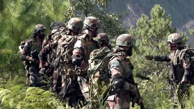 Binh lính Ấn Độ - Trung Quốc lại đụng độ ở biên giới
