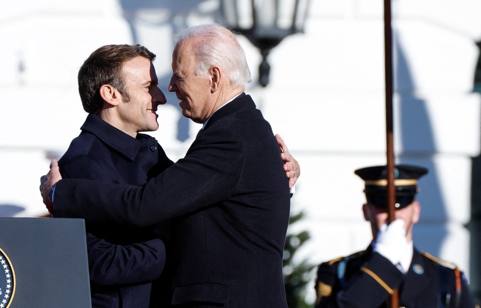 Tuyên bố chung sau cuộc gặp giữa Tổng thống Mỹ và Tổng thống Pháp