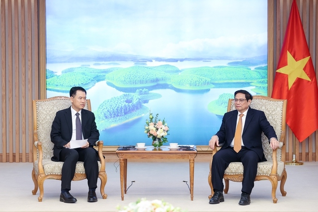 Thủ tướng Phạm Minh Chính tiếp Bộ trưởng Công Thương Lào Malaythong Kommasith