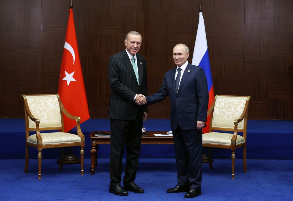 Tổng thống Nga -Thổ Nhĩ Kỳ thảo luận về tình hình ở Ukraine