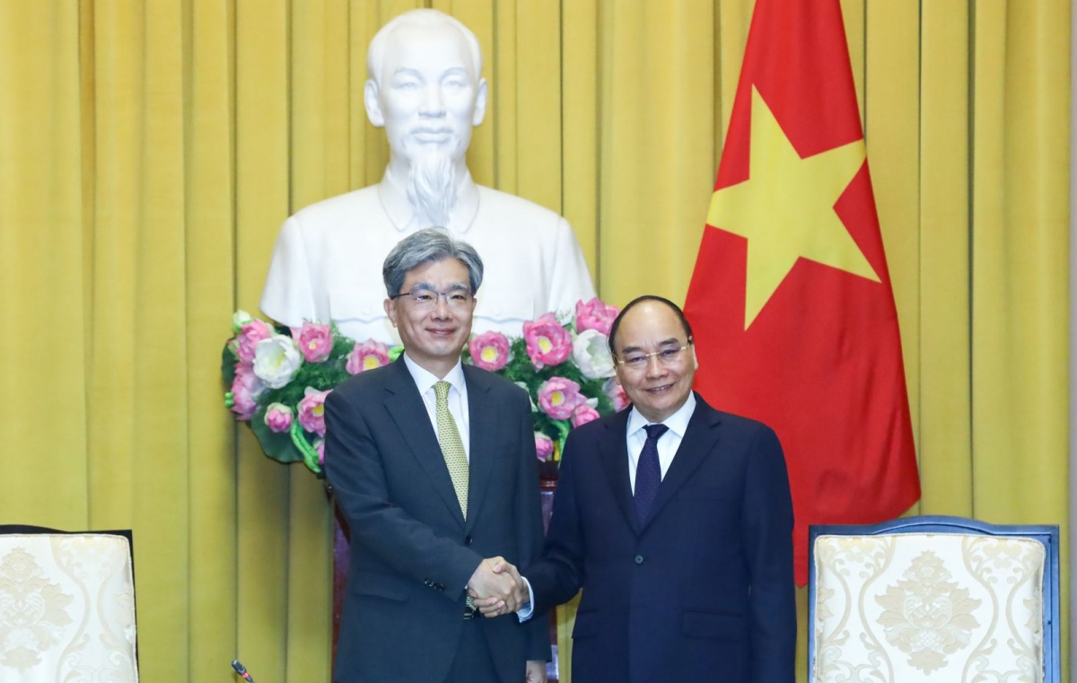 Chủ tịch nước đánh giá cao sự hợp tác giữa cơ quan tòa án Việt Nam và Hàn Quốc