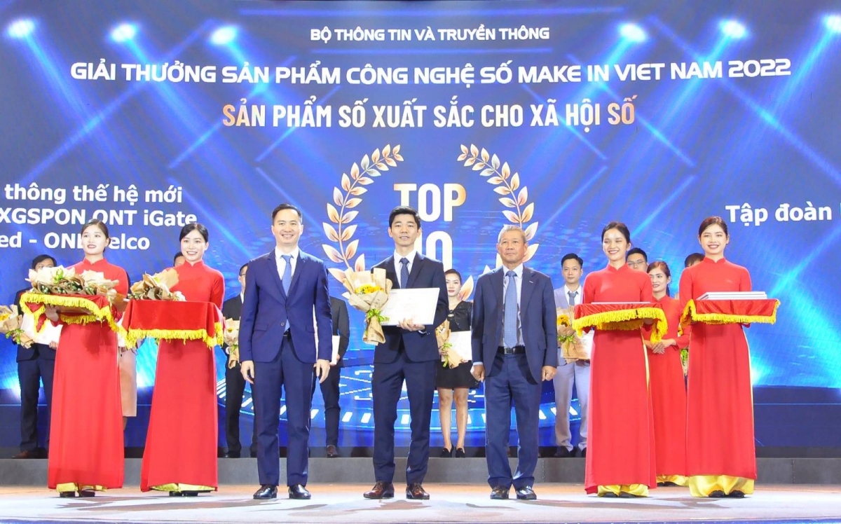 4 giải pháp số của VNPT được vinh danh tại Giải thưởng Make in Viet Nam năm 2022