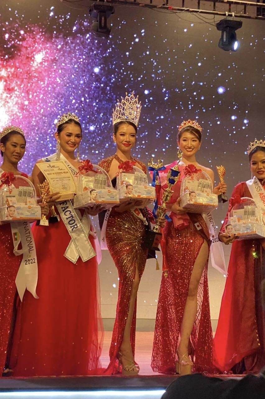 Siêu mẫu Thùy Dung đăng quang Hoa hậu Châu Á 2022