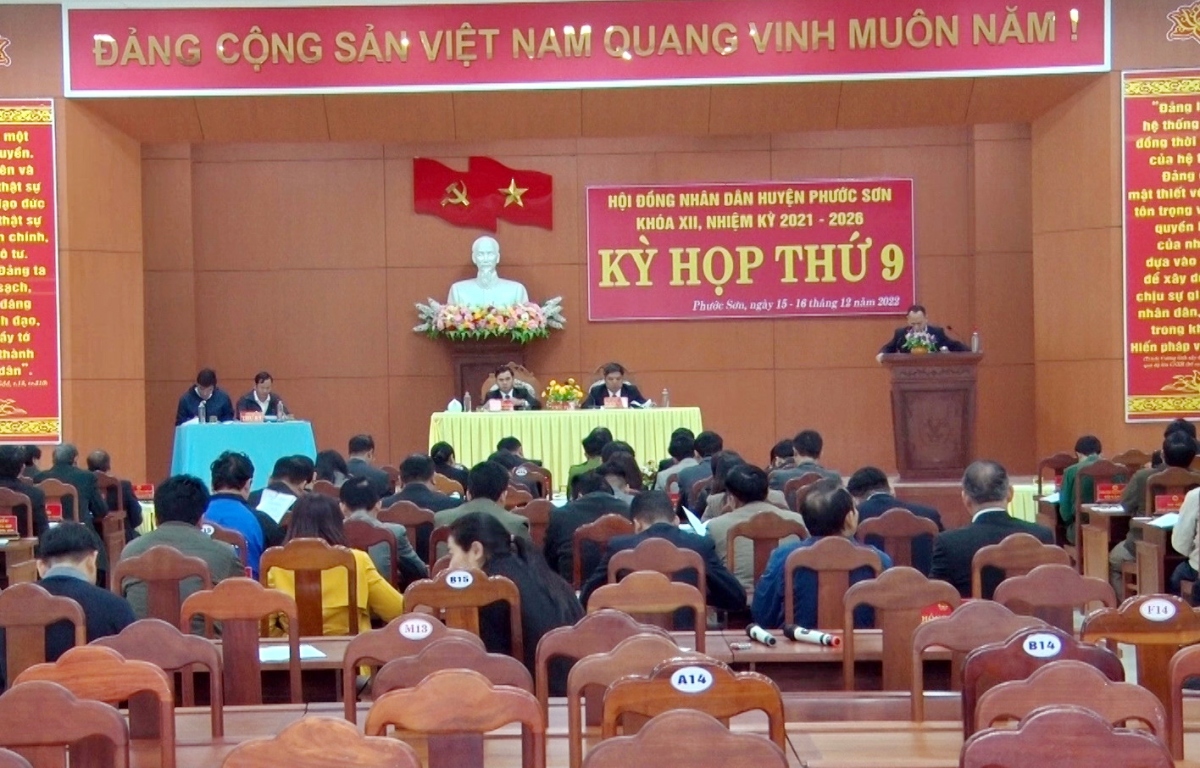Miễn nhiệm Trưởng Ban Dân tộc HĐND huyện miền núi Phước Sơn, Quảng Nam