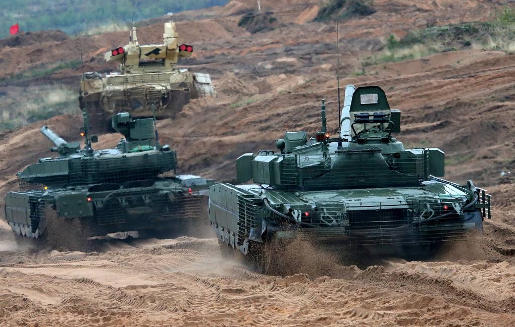 Nga huấn luyện binh sĩ sử dụng xe tăng T-90M Proryv bản nâng cấp