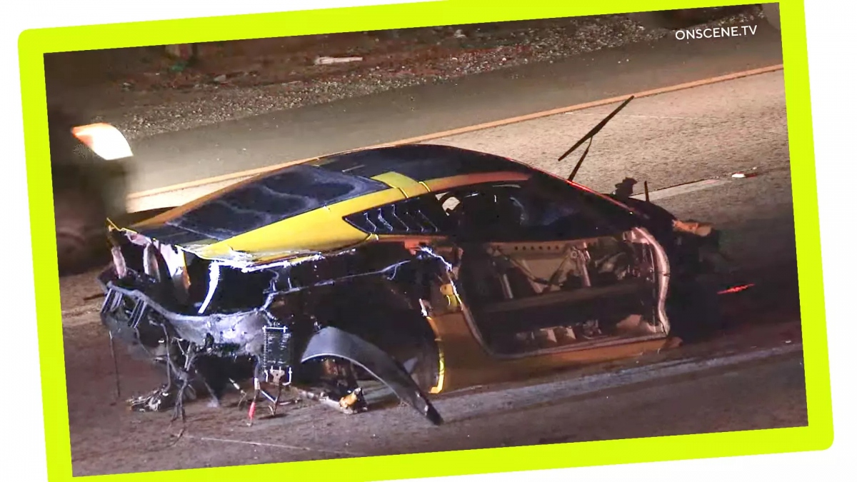 Lái xe say rượu, Chevrolet Corvette Stingray C7 bị đâm nát bét