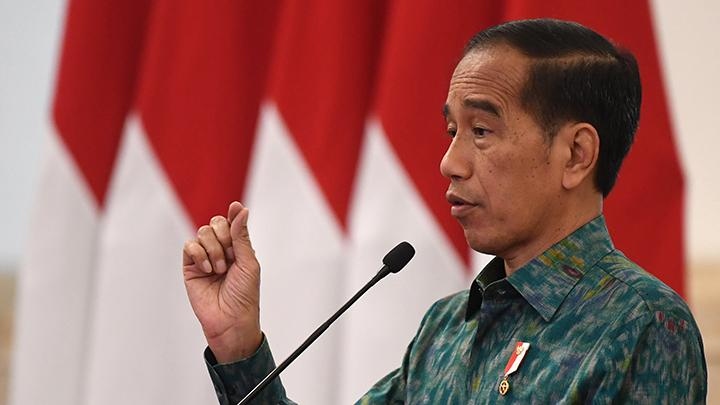 Tổng thống Indonesia Joko Widodo thể hiện quyết tâm qua thông điệp năm mới