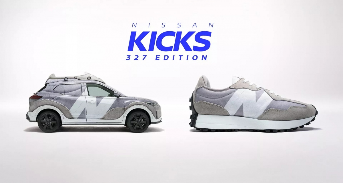 Khám phá Nissan Kicks biến thành giày thể thao New Balance