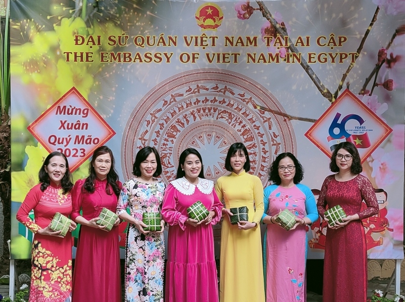 Cộng đồng người Việt tại Ai Cập rộn ràng đón Xuân Quý Mão 2023