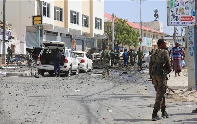 Đánh bom kép ở miền Trung Somalia, 11 người thiệt mạng