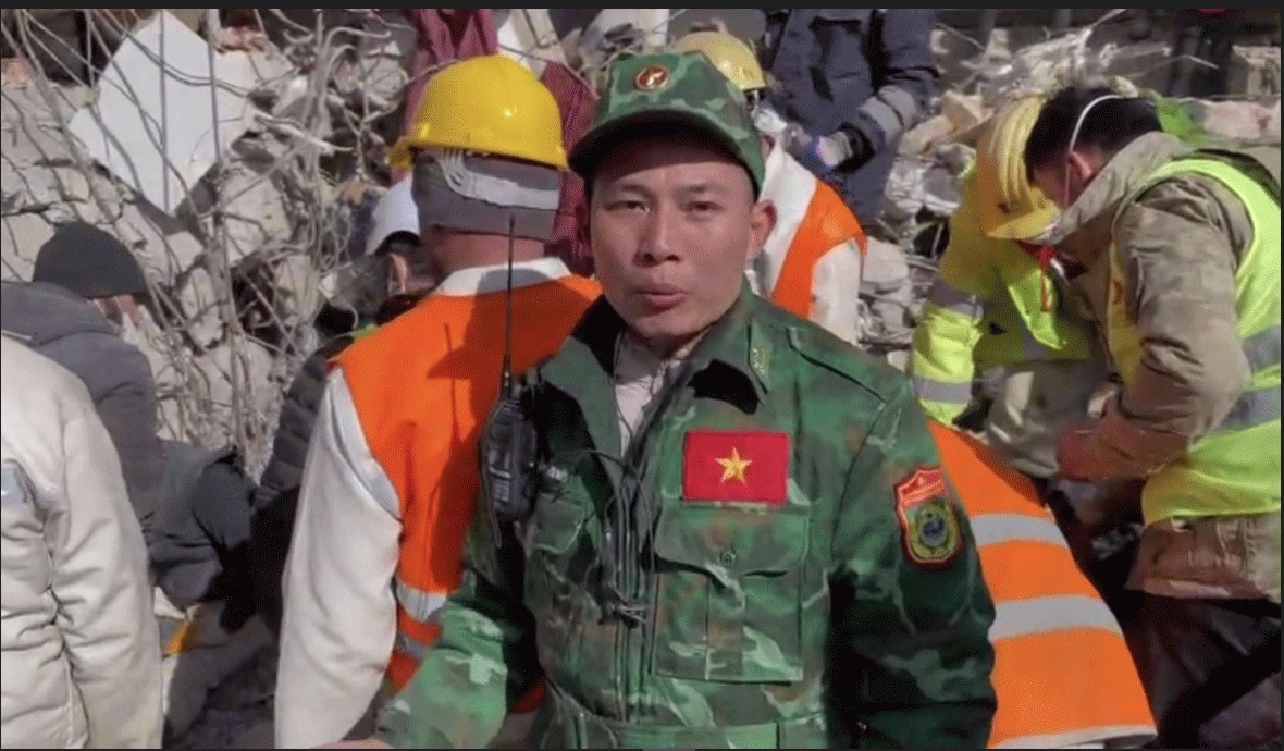 Lực lượng cứu hộ của QĐND Việt Nam tìm thấy 3 vị trí nạn nhân ở Hatay