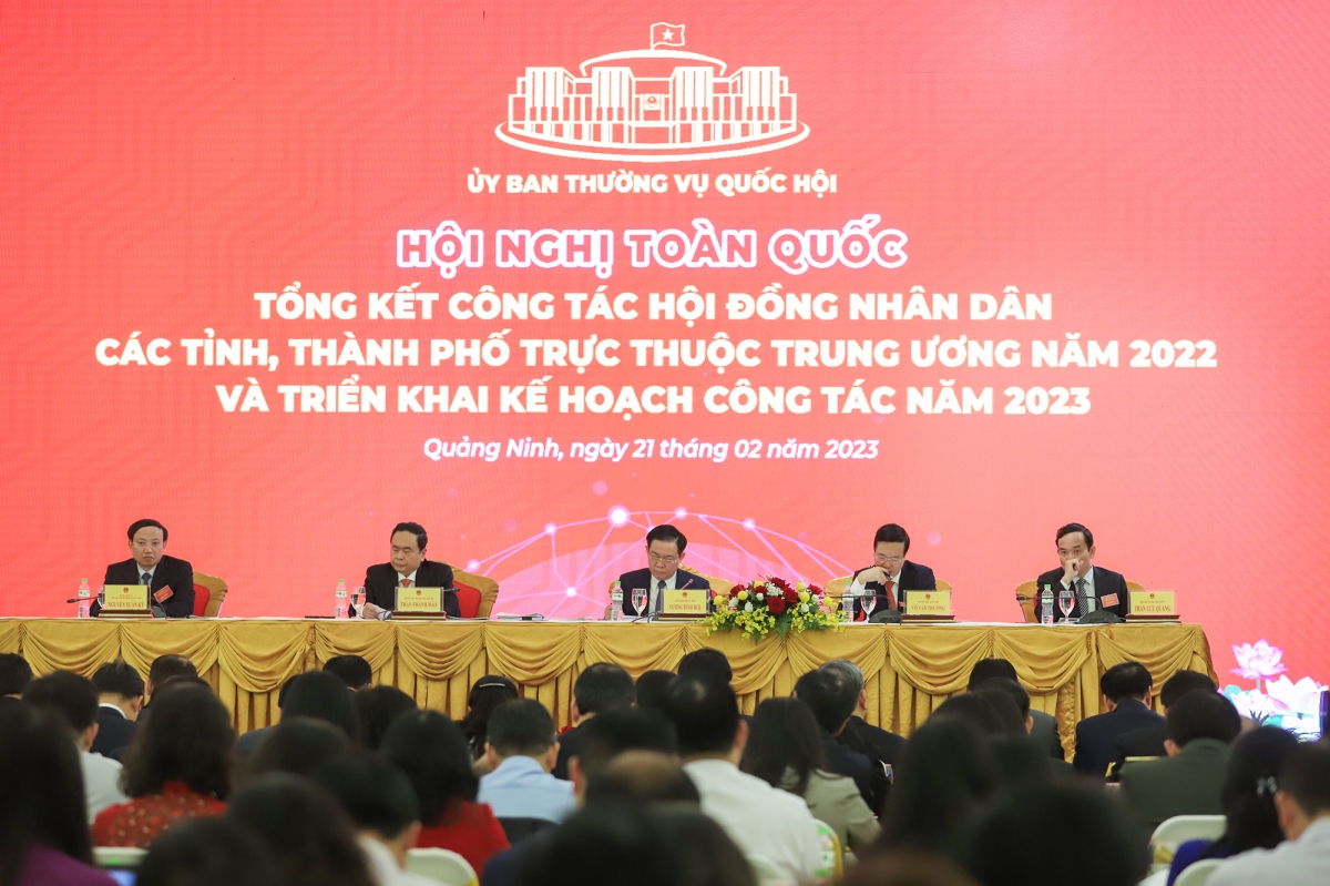 Khai mạc Hội nghị toàn quốc tổng kết công tác Hội đồng nhân dân 2022