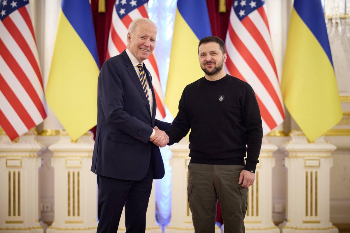 Tổng thống Mỹ Joe Biden thăm Kiev để khẳng định cam kết với Ukraine