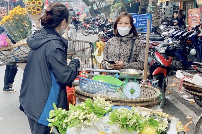 Hoa bưởi đầu mùa ở Hà Nội có giá nửa triệu đồng/kg