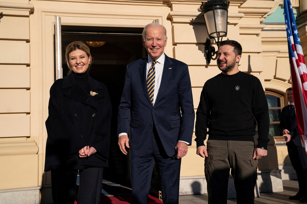 Ông Biden rời Kiev, kết thúc chuyến thăm lịch sử tới Ukraine