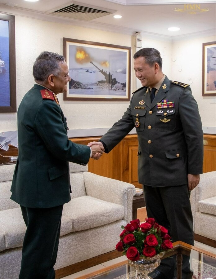 Campuchia và Ấn Độ tăng cường hợp tác quân sự 