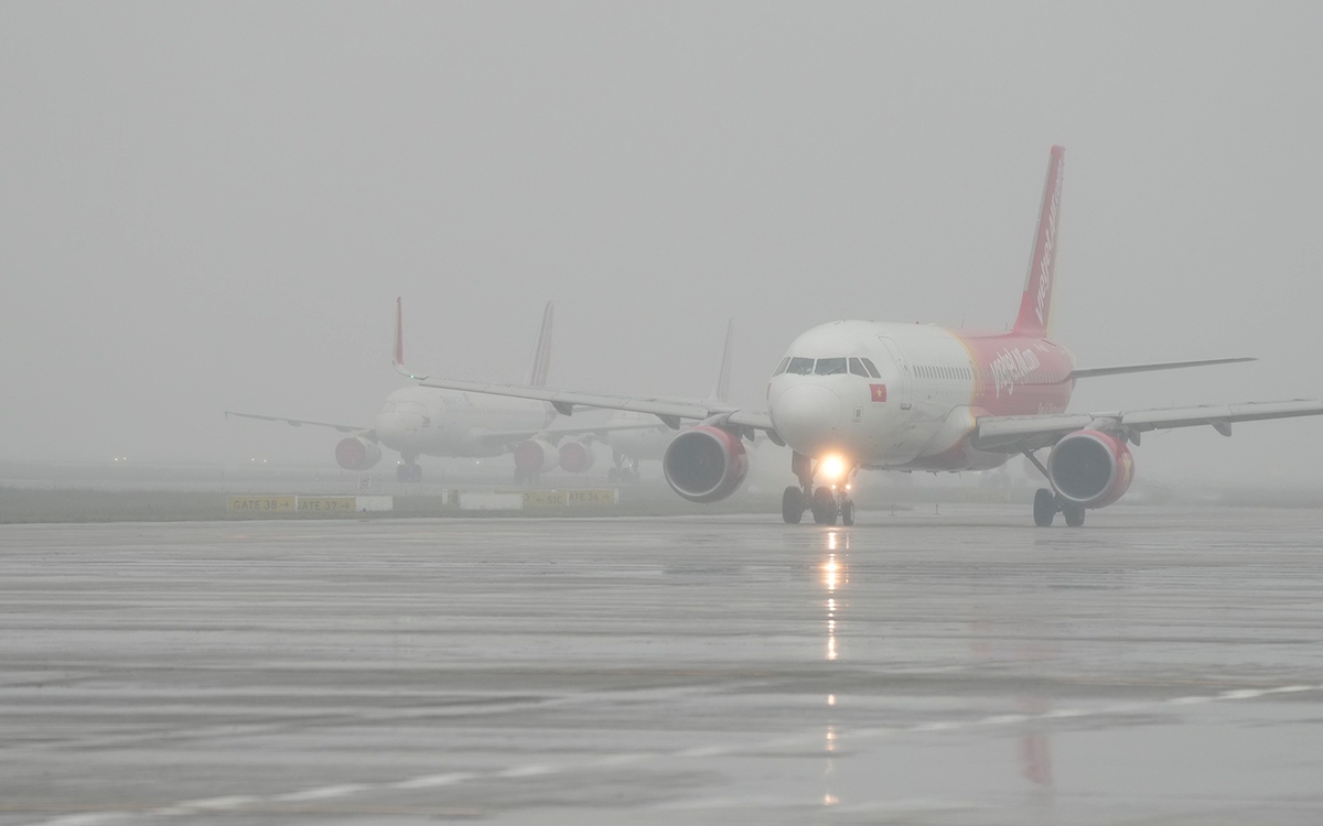 Sương mù, mây thấp tại các sân bay miền Bắc, Cục Hàng không chỉ đạo khẩn