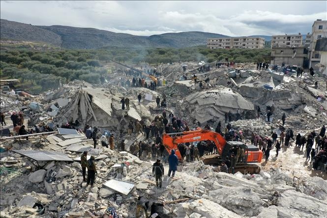 Hơn 2.600 người chết ở Thổ Nhĩ Kỳ và Syria do động đất