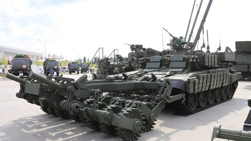 Những phương tiện công binh hiện đại nhất của Nga triển khai tại Ukraine