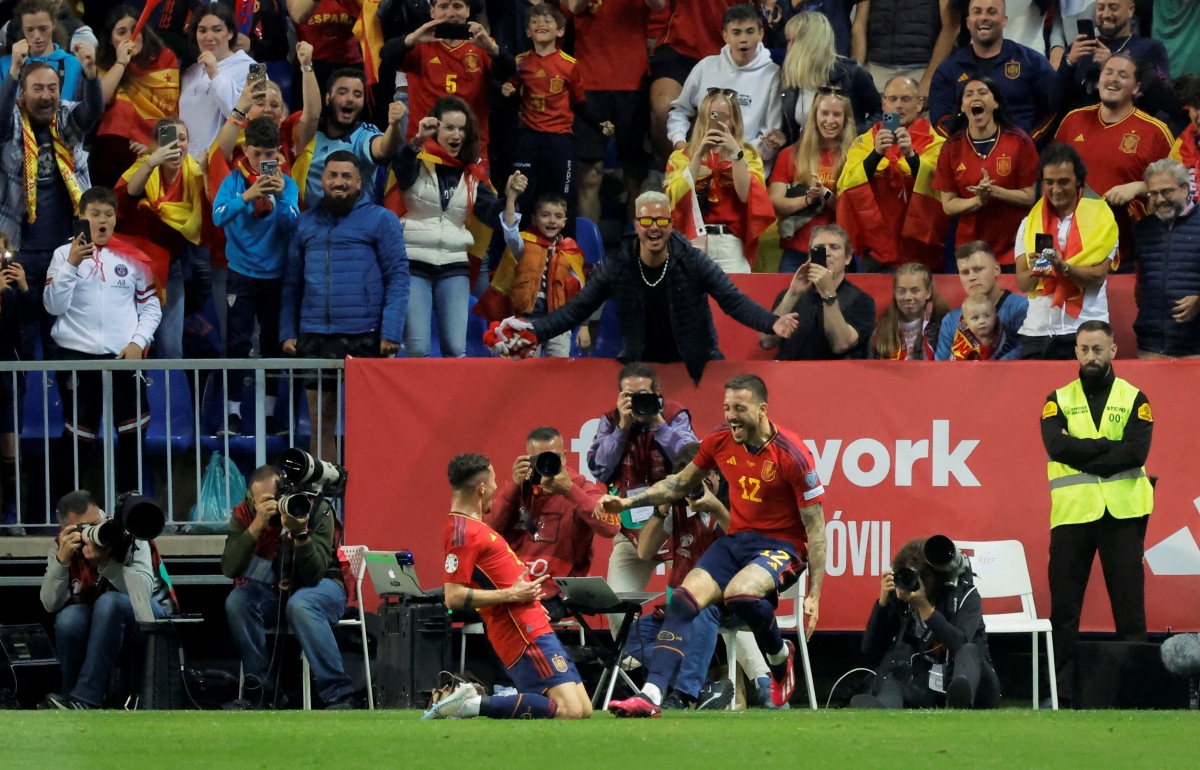 Kết quả vòng loại EURO 2024: Tây Ban Nha thắng dễ ngày ra mắt HLV mới