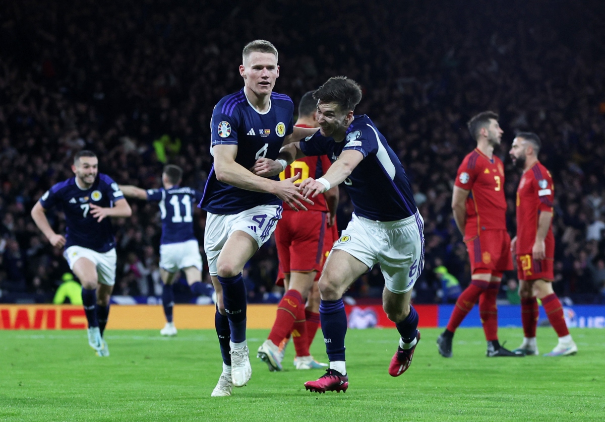 Kết quả Vòng loại EURO 2024: Sao MU toả sáng, Scotland quật ngã Tây Ban Nha