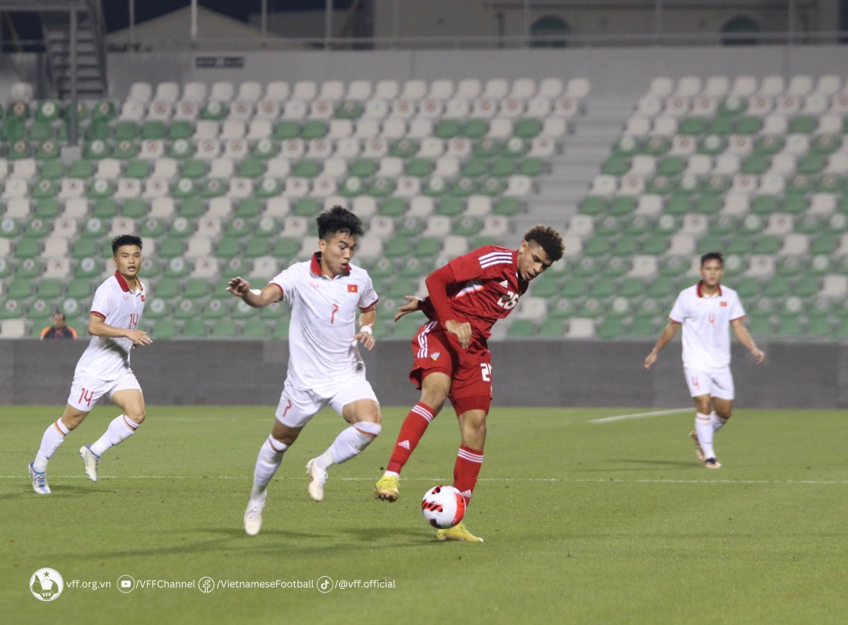 U23 Việt Nam tiếp tục thua đậm ở Doha Cup