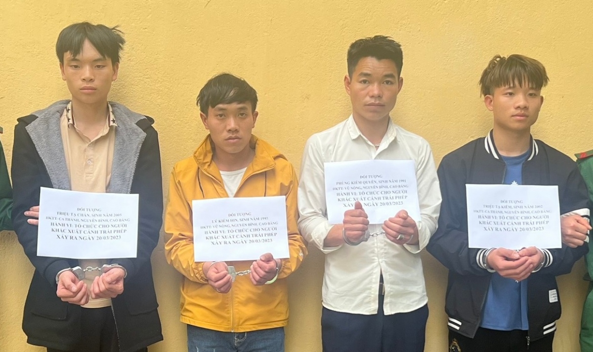 Khởi tố vụ án tổ chức cho người khác xuất cảnh trái phép tại Cao Bằng