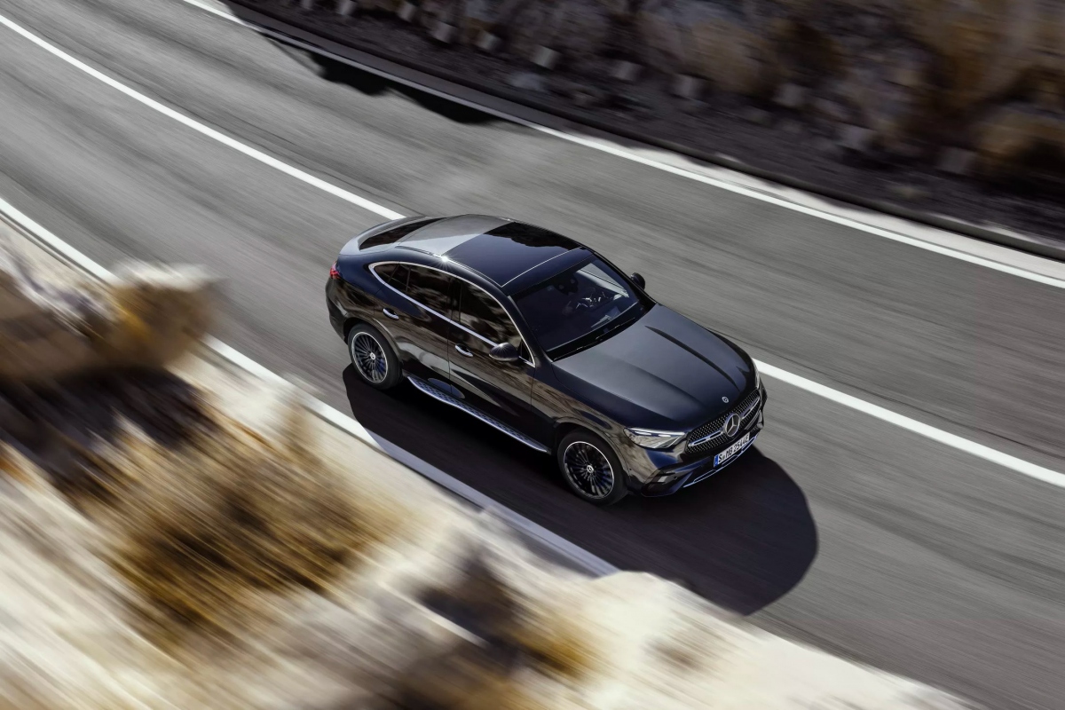 Mercedes-Benz GLC Coupe 2024 ra mắt, thêm động cơ hybrid