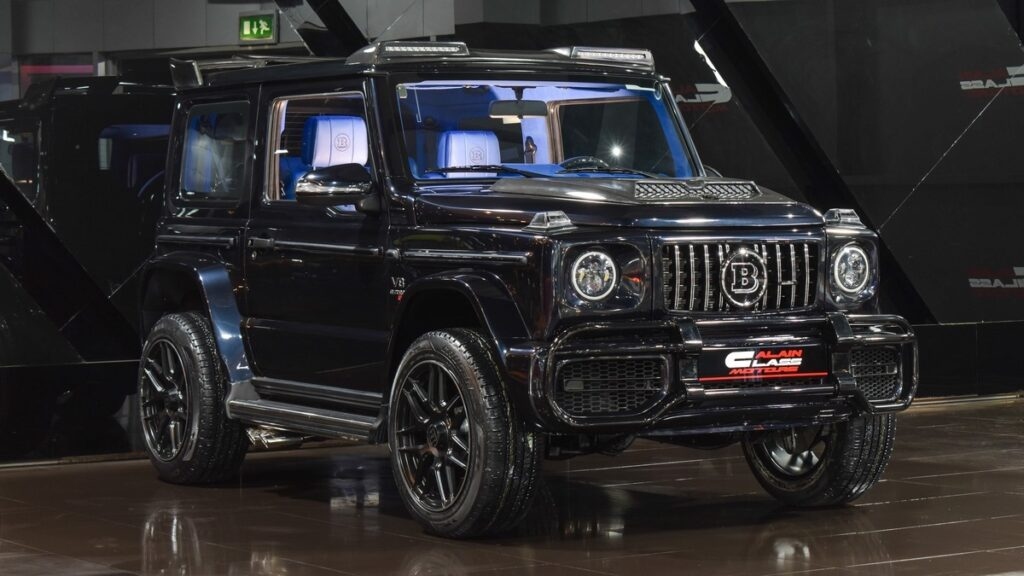 Ảnh chi tiết Suzuki Jimny phiên bản độ G-Class Brabus