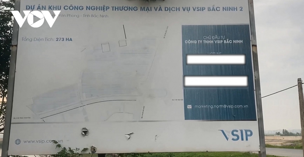 Yêu cầu huyện Yên Phong kiểm tra lại trình tự, thủ tục dự án KCN VSIP 2