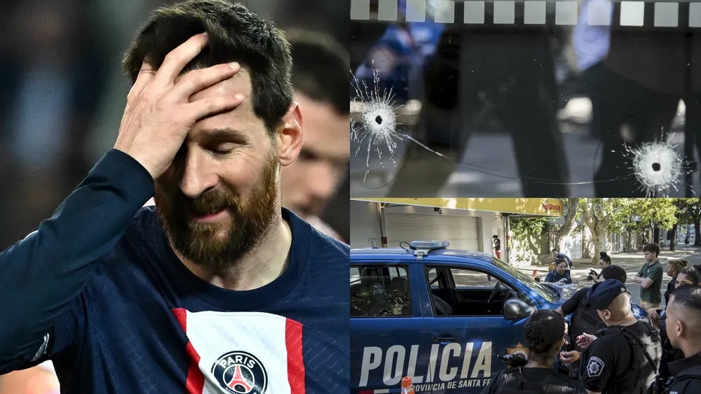 Messi bị đe dọa trong vụ xả súng ở quê nhà