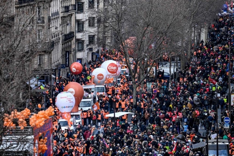 Hàng triệu người biểu tình chống cải cách hưu trí ở Pháp