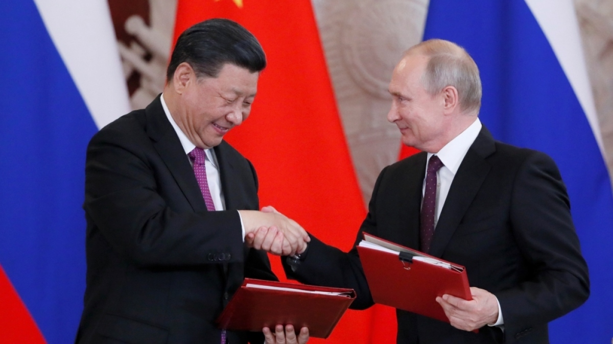 Tổng thống Nga Putin gặp Chủ tịch Trung Quốc Tập Cận Bình