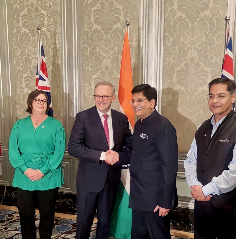 Ấn Độ-Australia kỳ vọng nhiều tiềm năng thương mại và đầu tư với Hiệp định ECTA
