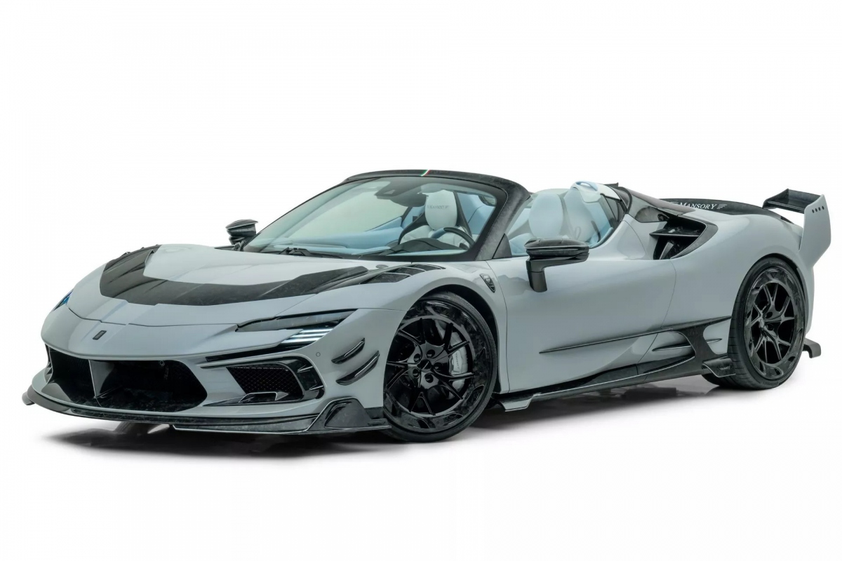 Ảnh chi tiết Ferrari F9XX độ Mansory cực đẹp với công suất 1.100 mã lực