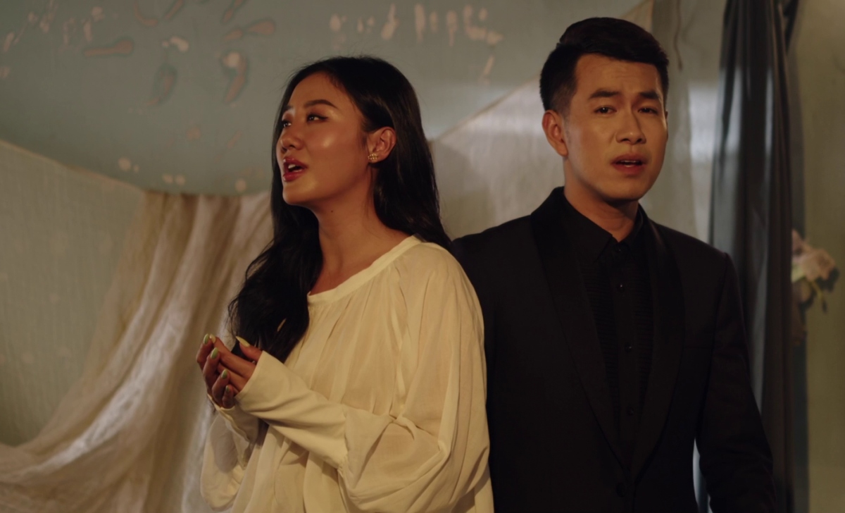 Văn Mai Hương, Hồ Trung Dũng gây xúc động với nhạc phim "Con Nhót mót chồng"