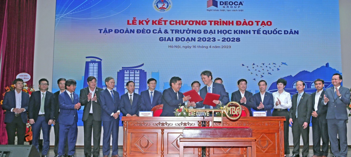 Đèo Cả hợp tác với Đại học KTQD đào tạo MBA trong lĩnh vực giao thông