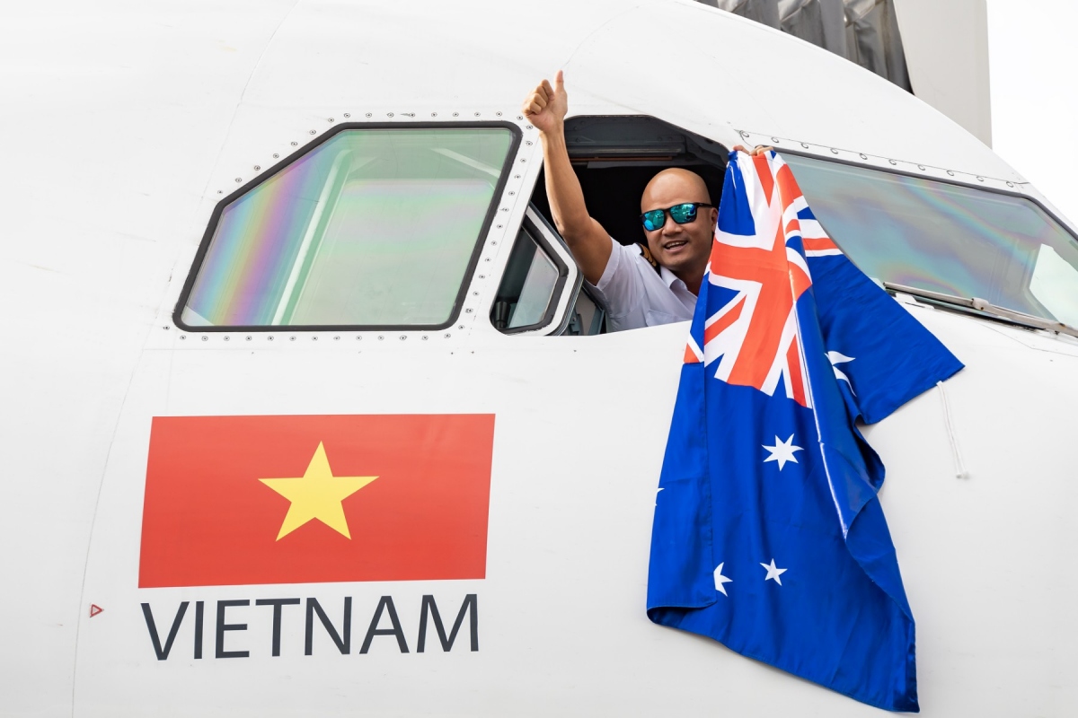 Toàn quyền Úc chúc mừng đường bay thẳng của Vietjet đến Melbourne, Sydney, Brisbane