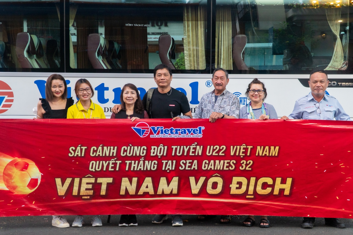 Hàng nghìn du khách Việt sẽ sang Campuchia cổ vũ đội tuyển U22 Việt Nam